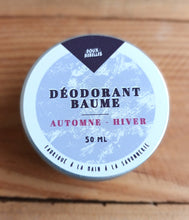 Charger l'image dans la galerie, Déodorant baume sans huile essentielle (automne hiver)