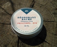 Charger l'image dans la galerie, Déodorant baume palmarosa & ylang (printemps été)